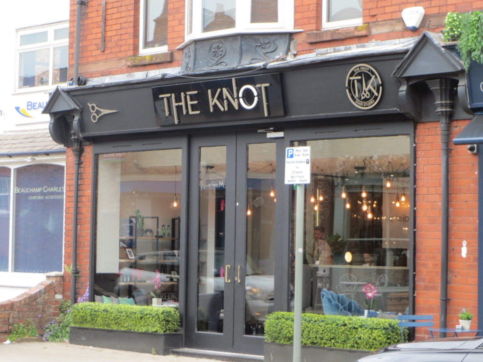 The Knot Hair Studio in Hale Village, Cheshire